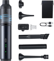 Aspirapolvere Auto, Aspirabriciole Senza fili 16000 PA con Motore Brushless ad Alte Prestazioni, Aspirapolvere Portatile da Tavolo con Accessori, Viene Utilizzato in Divani, Automobili, Computer