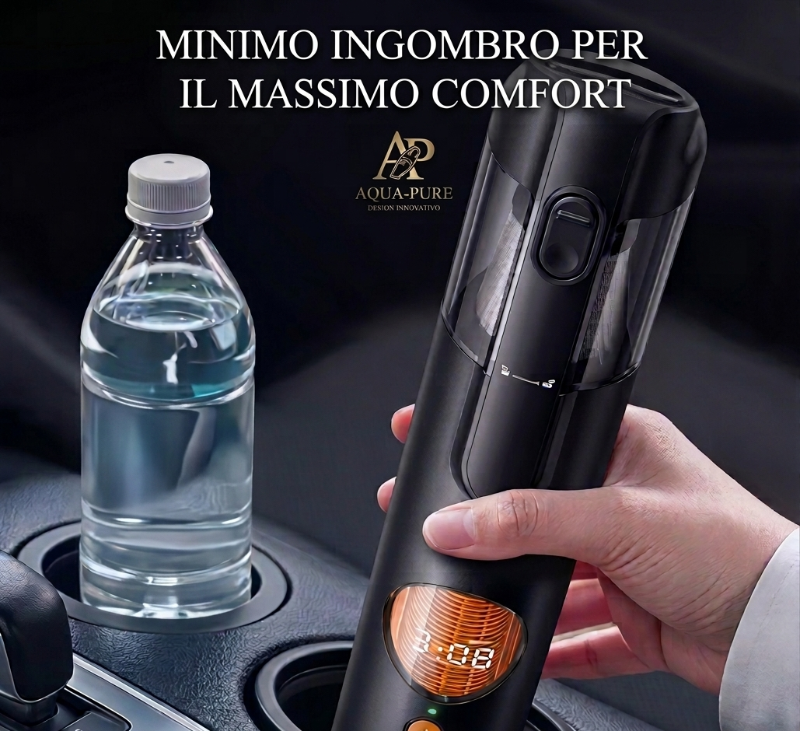NovaVac™ Pro - Aspirapolvere Auto Senza Fili Potente (Edizione 2026).