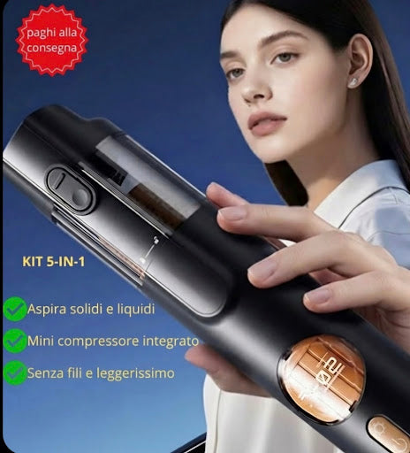 NovaVac™ Pro - Aspirapolvere Auto Senza Fili Potente (Edizione 2026).